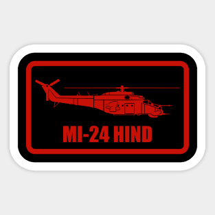 Mi-24 Hind Sticker